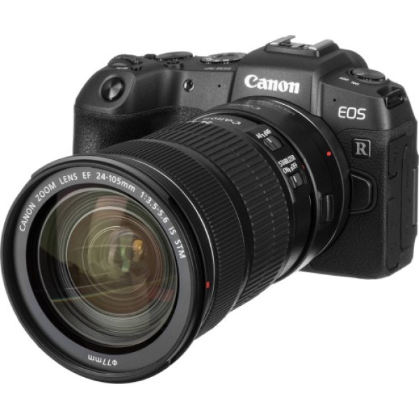 Canon EOS RP Mirrorless Digital Camera Body with 24-105mm lens and adapter available at Unix Network in Jashore, Bangladesh.